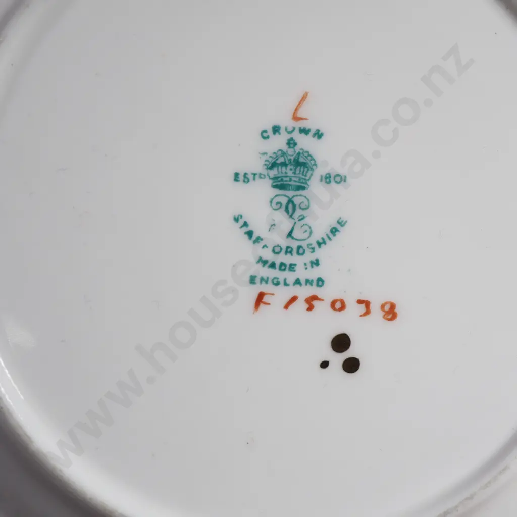 English Fine Bone China Trios x 5 Image 1++