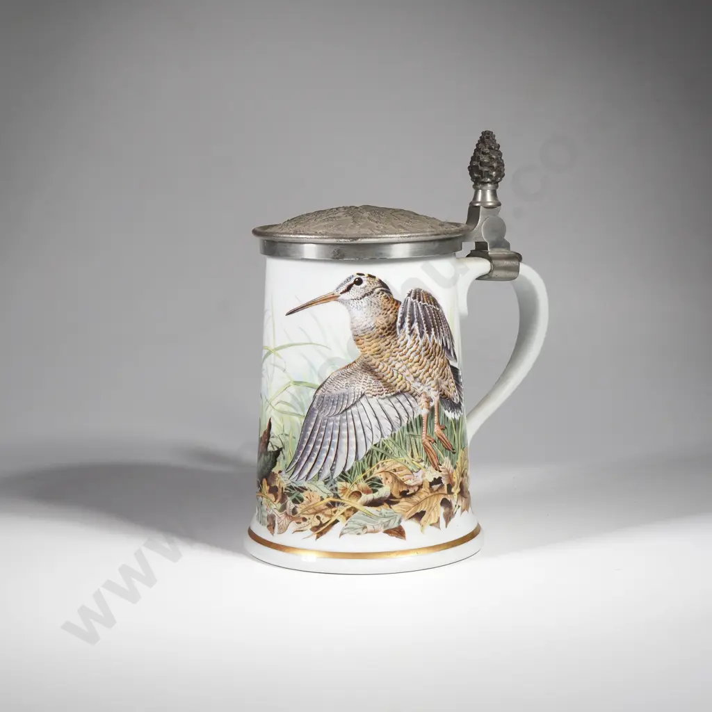 Vintage 'The Woodcock' Ltd Edition Beer Stein - Franklin Mint Image 1++