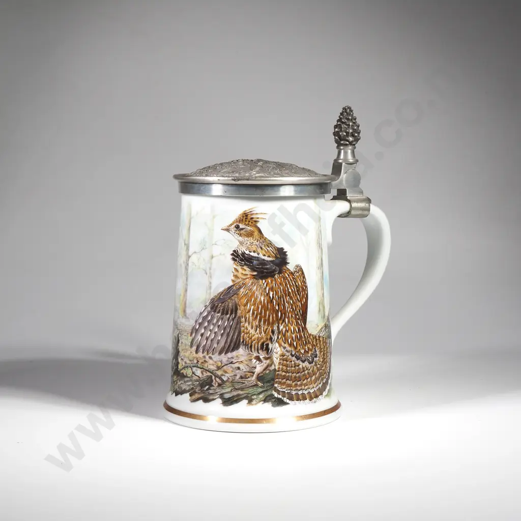 Vintage 'The Ruffed Grouse' Ltd Edition Beer Stein - Franklin Mint Image 1++