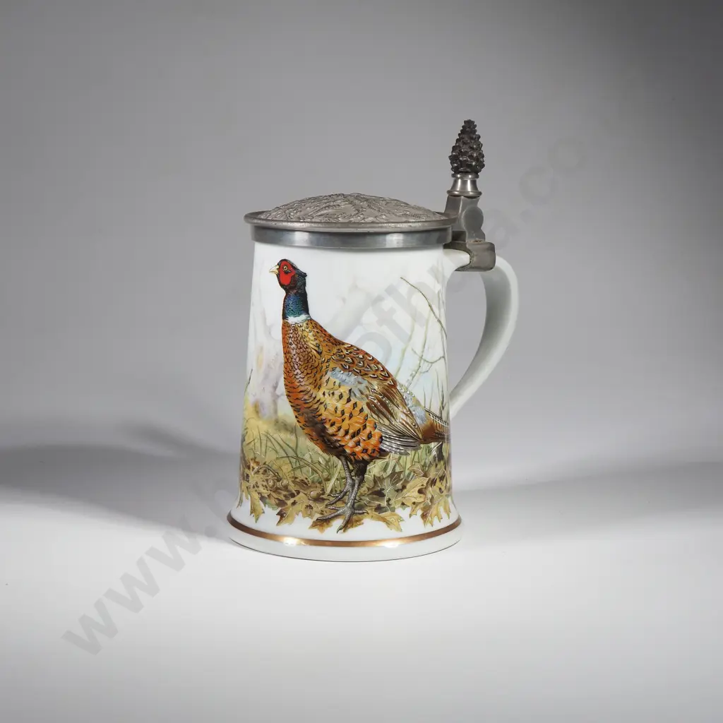 Vintage 'The Game Bird Stein' Ltd Edition Beer Stein - Franklin Mint Image 1++