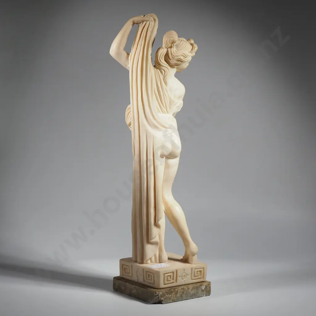 Vintage Aphrodite Figure on Stone Base a/f Image 1++