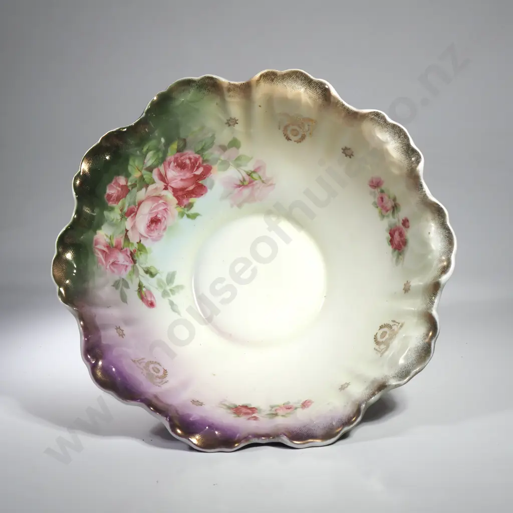 Antique Continental Porcelain Bowl - K. Steinmann, Silesia ( Now Poland) Image 1++