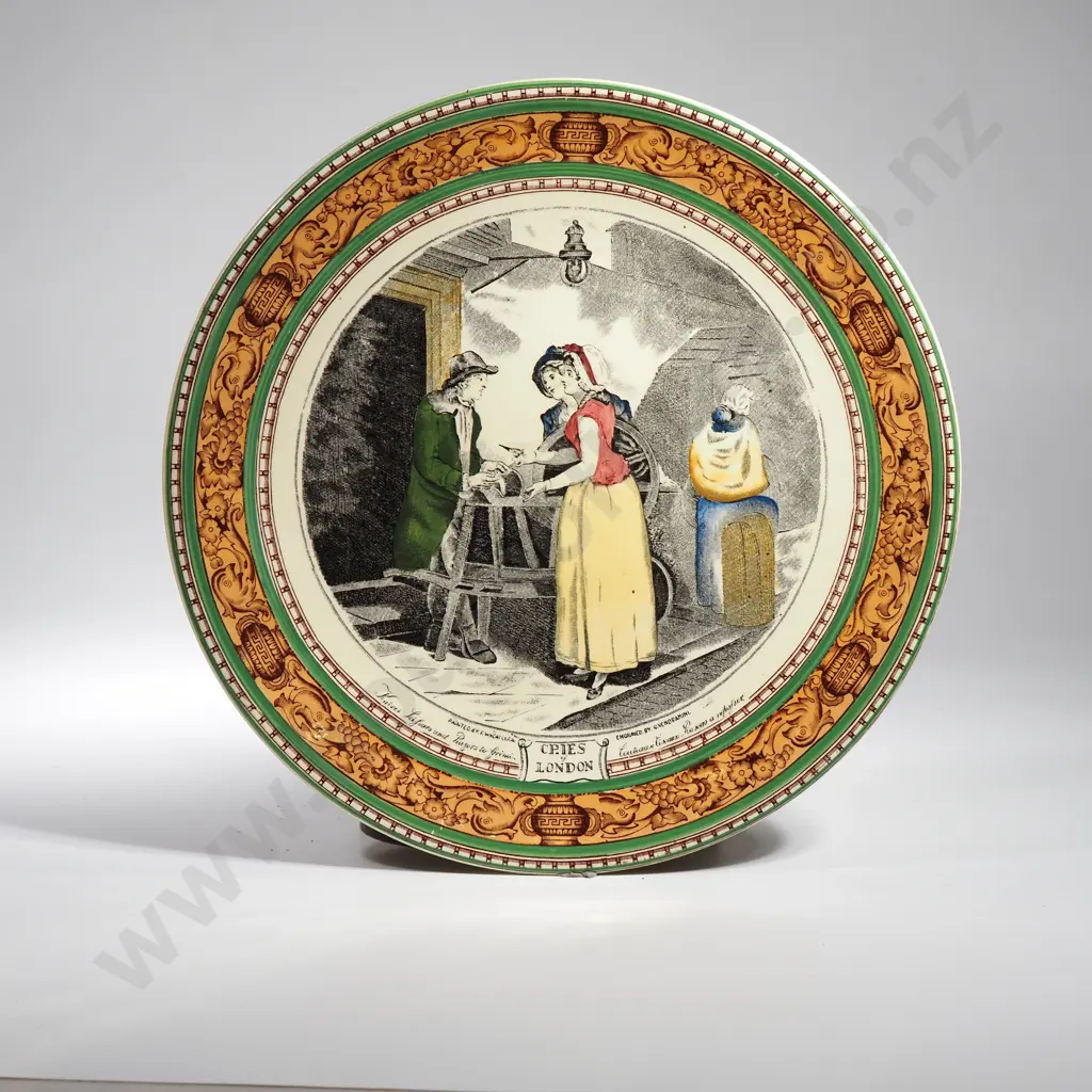 Vintage Adams 'Cries of London' Cabinet Plate Image 1++
