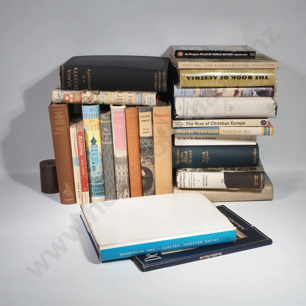Collection of Books on Europe Relating Mainly to Germany & Austria Image 1++