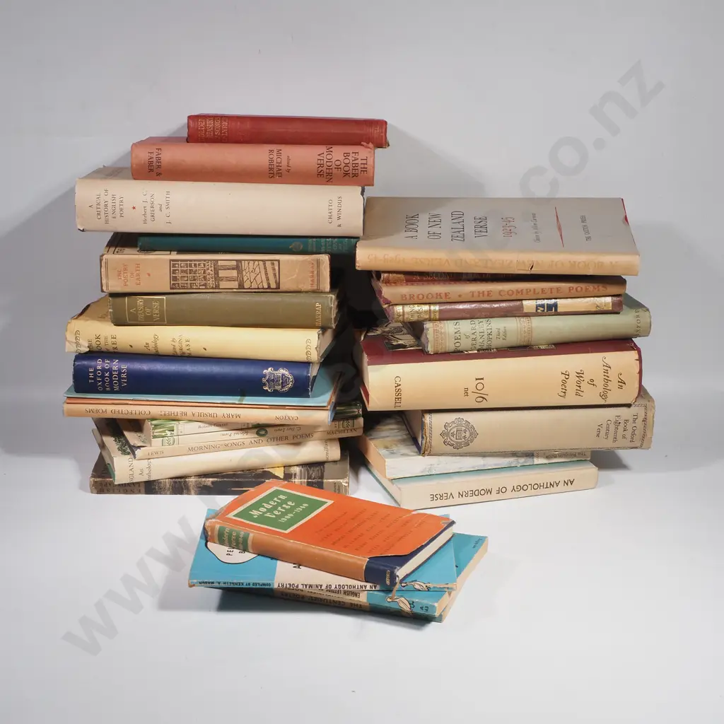Collection of Books on Europe on Poetry & Verse Image 1++