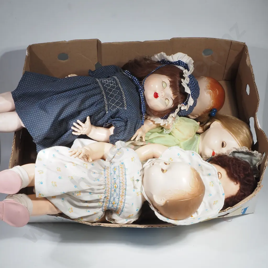 Box of Vintage Walkie Talkie Dolls Image 1++