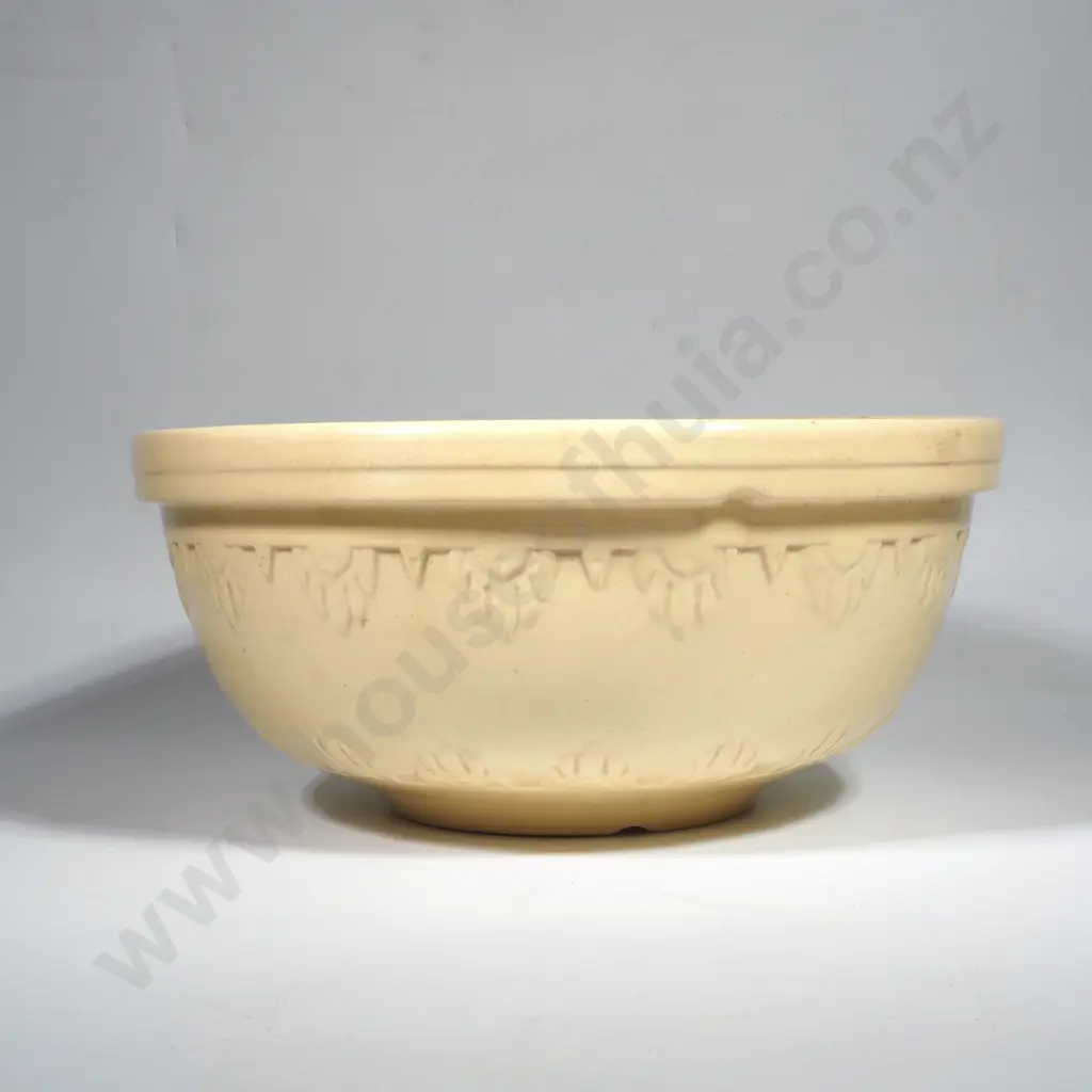 Vintage NZ Temuka Pottery Large Mixing Bowl a/f Image 1++
