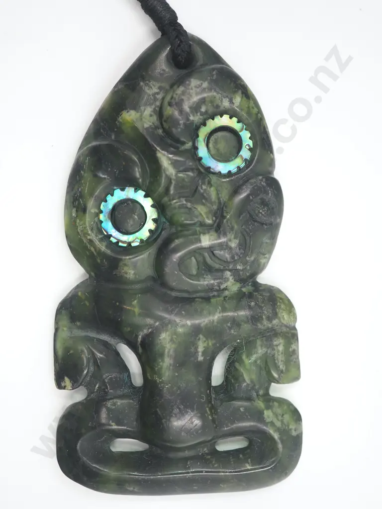 Douglas Creek Pounamu Hei Tiki Image 1++