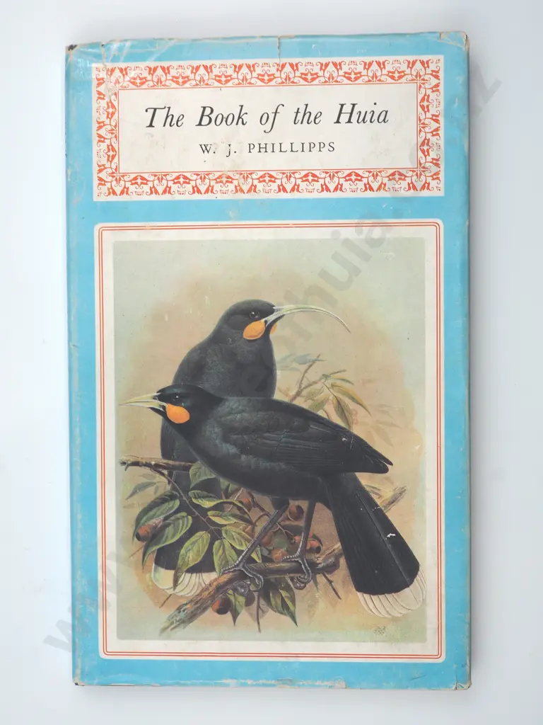 "The Book of the Huia" by W J Phillipps First Edition Image 1++