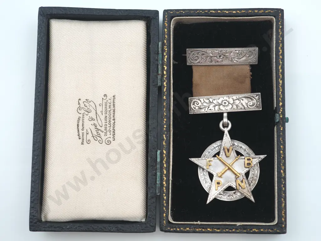 Palmerston North Volunteer Fire Brigade Cased Medal Image 1++