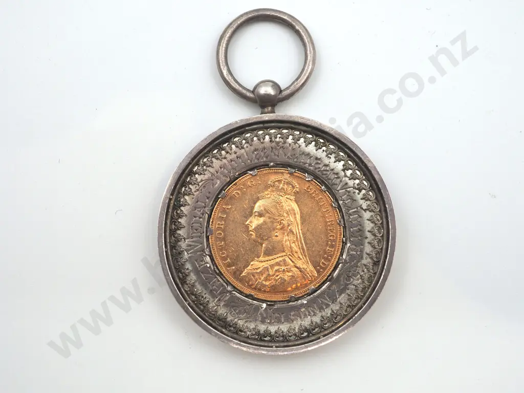 Nelson Queen Victoria Jubilee Prize Medal by Brown & Kerr Image 1++