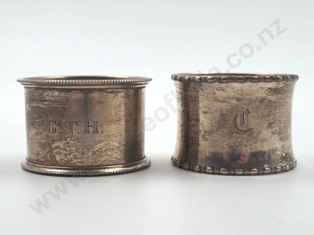 Pair of Napkin Rings Image 1++