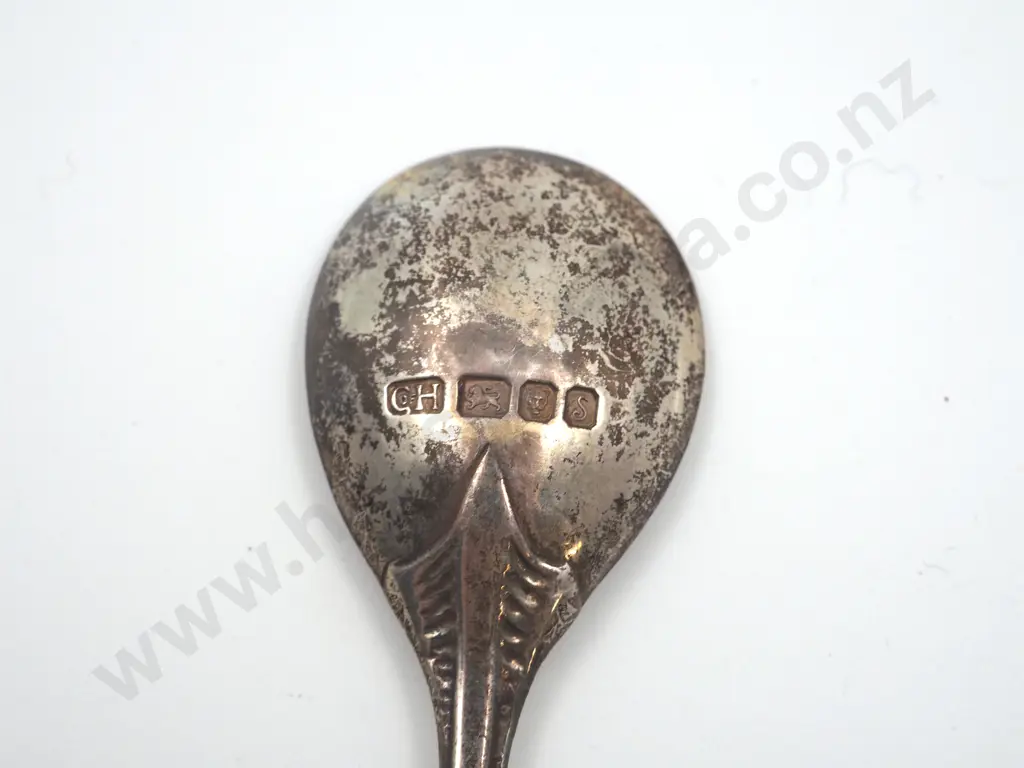 Thistle Jam Spoon in Sterling Silver Image 1++