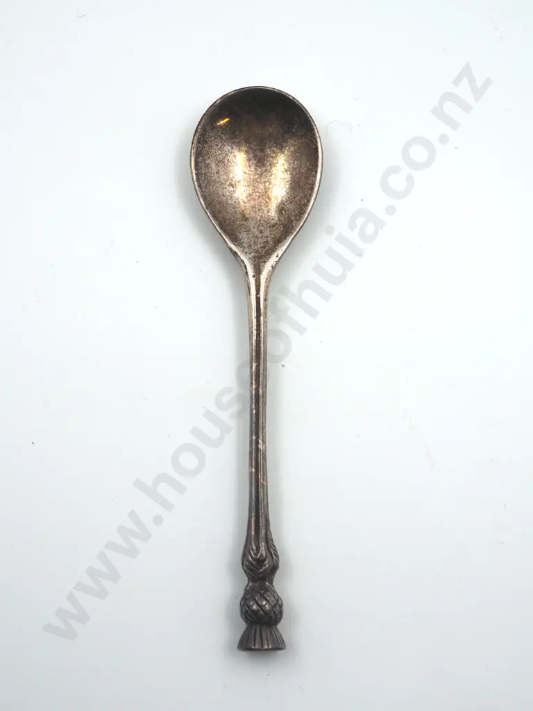 Thistle Jam Spoon in Sterling Silver Image 1++