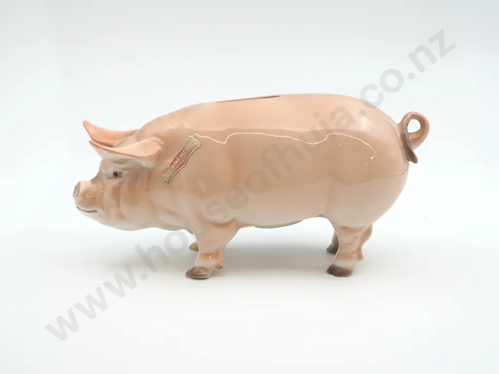 Italian Ceramic Pig Money Box Image 1++