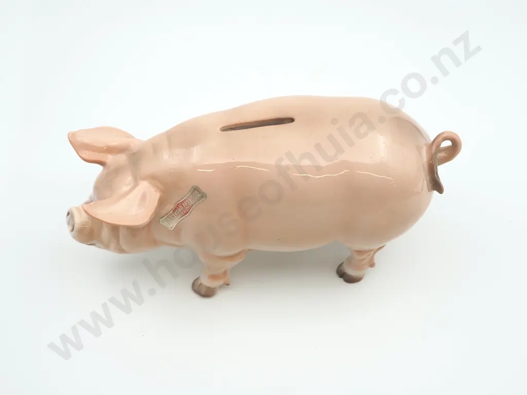 Italian Ceramic Pig Money Box Image 1++