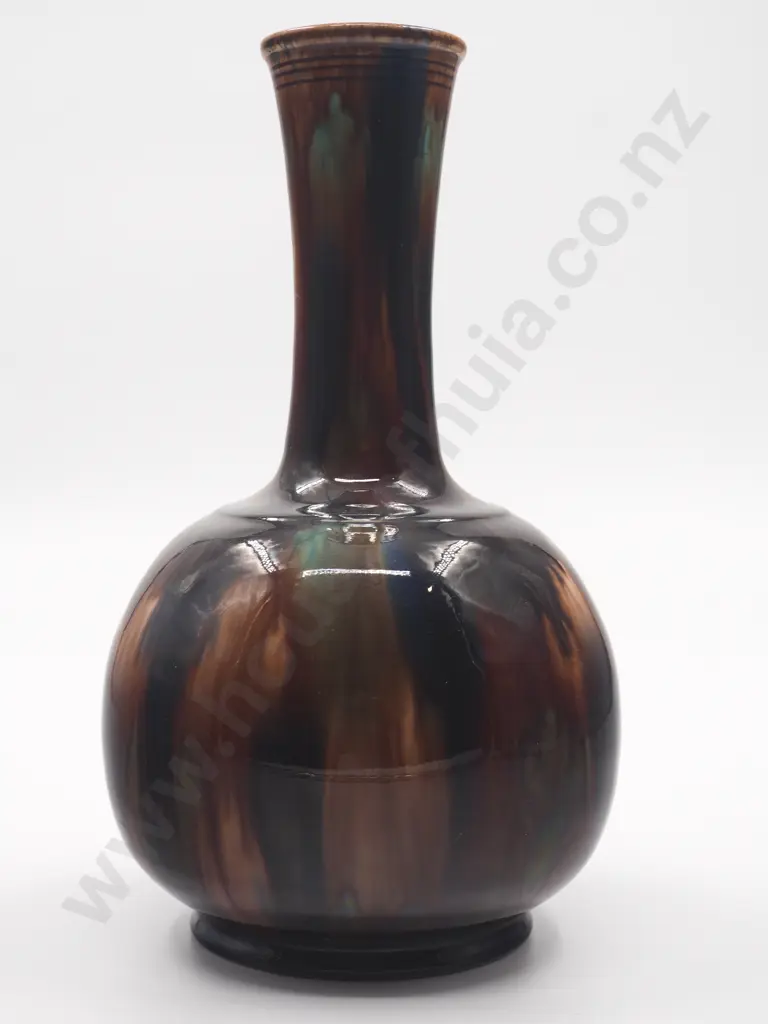 Milton Pottery Majolica Decanter Circa 1880's Image 1++