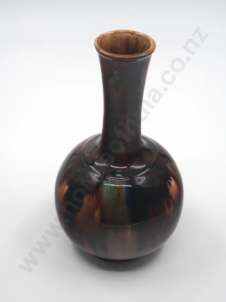 Milton Pottery Majolica Decanter Circa 1880's Image 1++