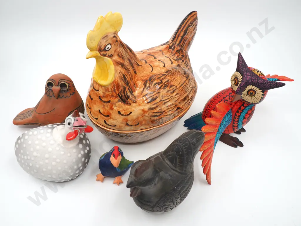 Collection of Chicken Ornaments Image 1++