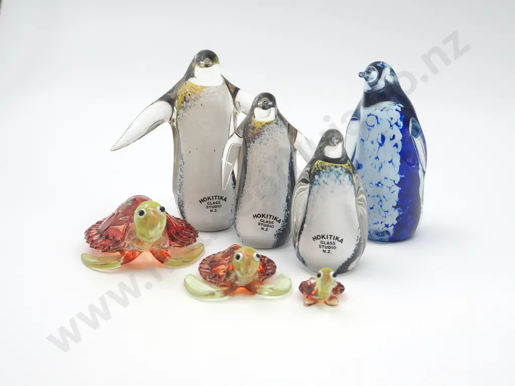Selection of Glass Penguins & Turtles Image 1++