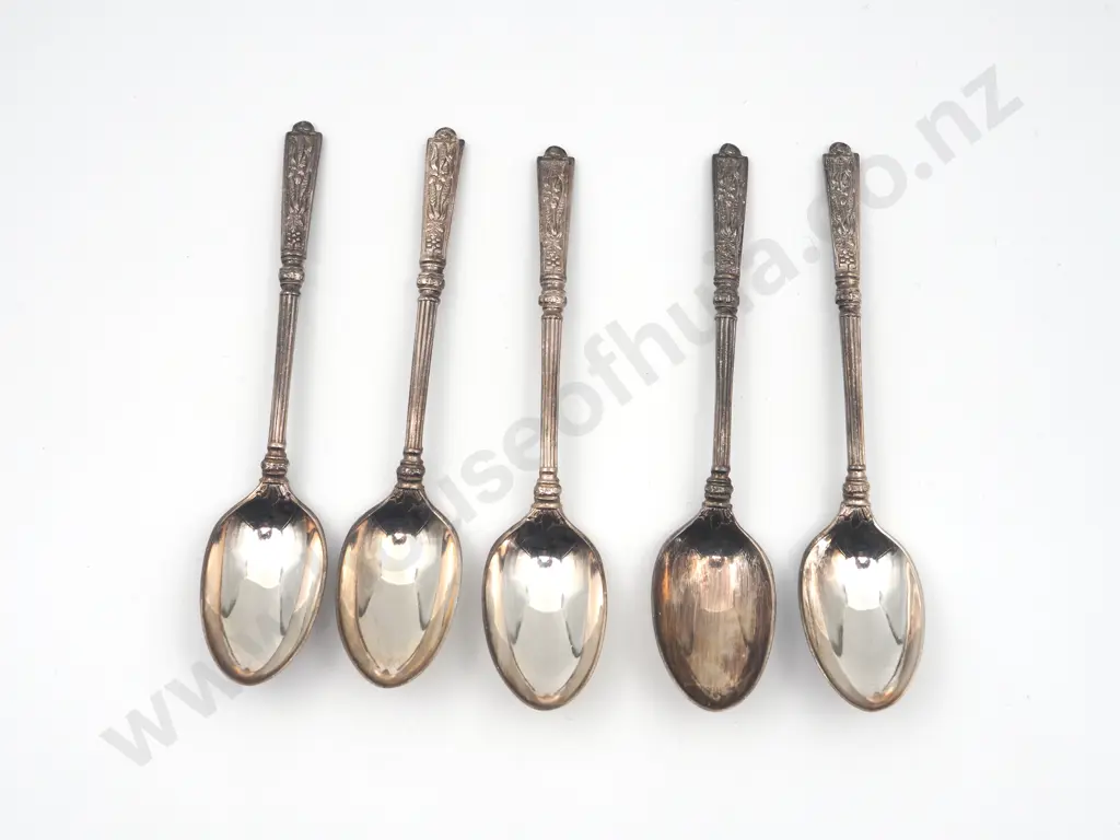 Collection of Five Teaspoons Image 1++