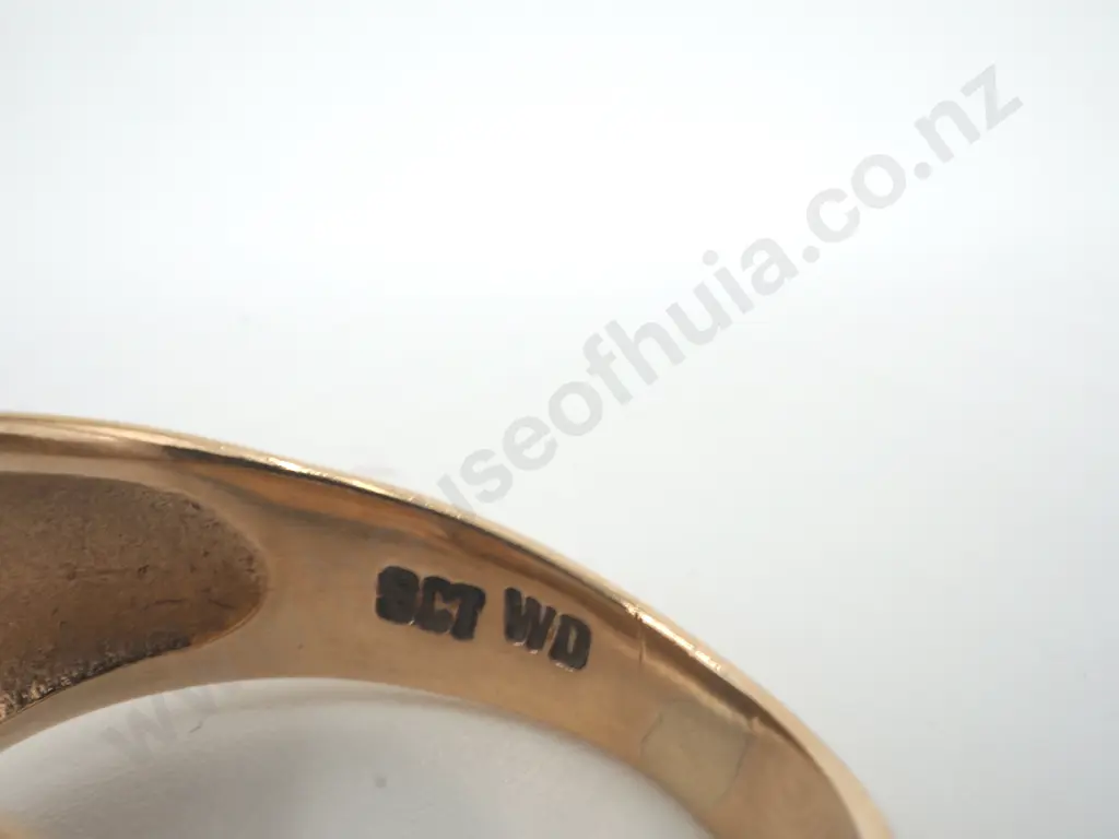 Opal & Diamond Ring in 9ct Gold "Updated" Image 1++