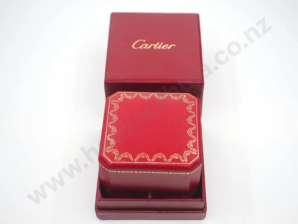 Platinum Cartier Love Ring in Original Box Image 1++