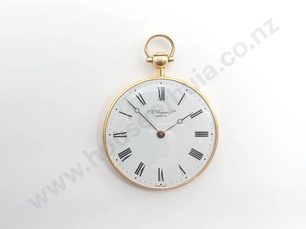 Chopard 18ct Yellow Gold Pocket Watch Image 1++
