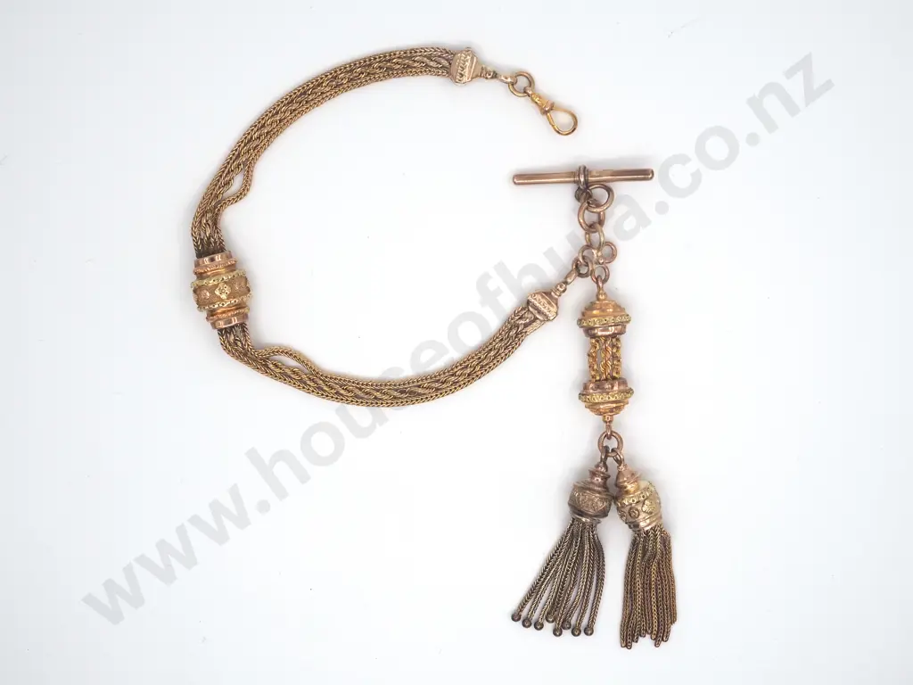 Antique Albertina in 9ct Gold w Valuation Image 1++
