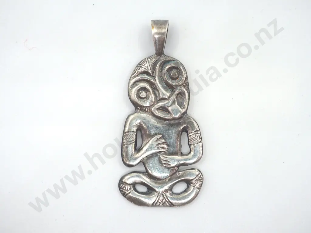 Sterling Silver Tiki Image 1++