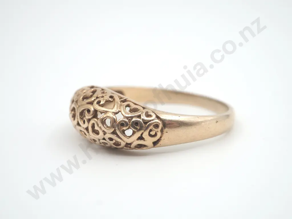 Stylised Ring in 9ct Gold Image 1++