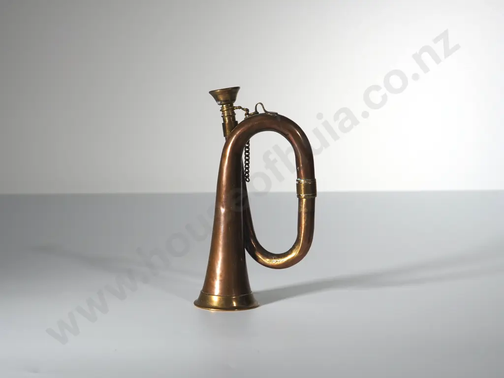 Brass & Copper Miniature Bugle Image 1++