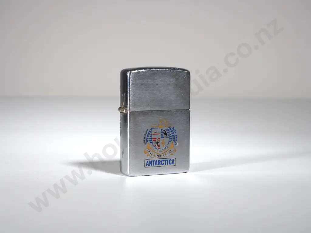 Zippo Lighter Operation Deep Freeze, Antarctica Task Force 199 Image 1++