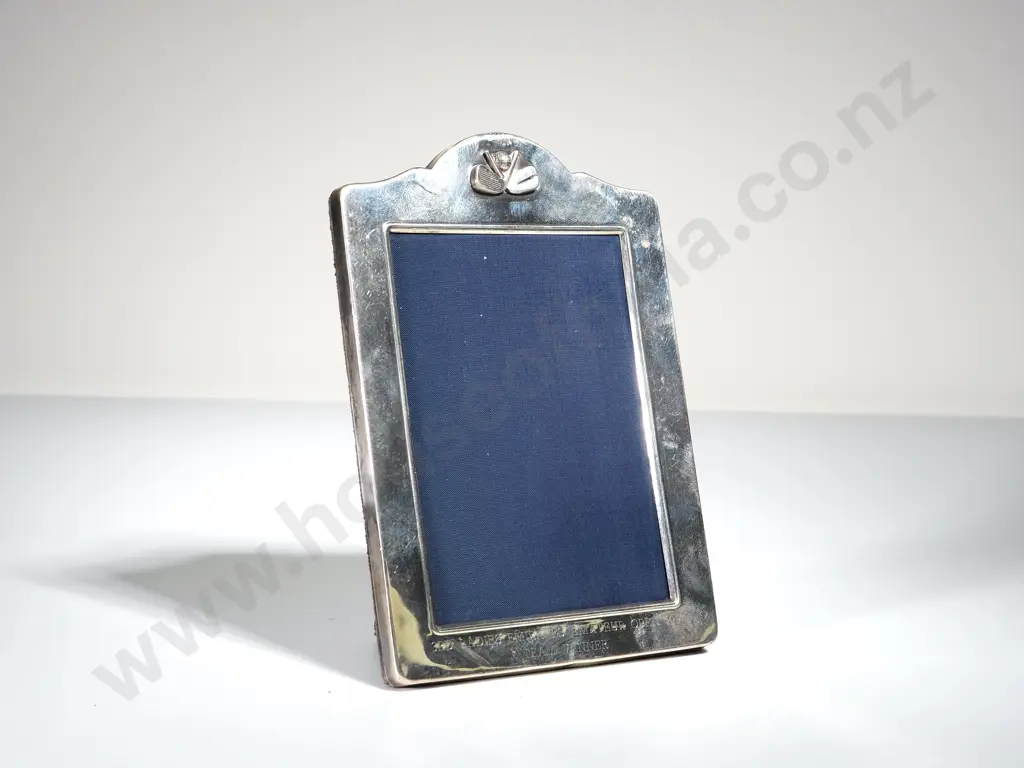 Sterling Silver Golf Themed Picture Frame Image 1++