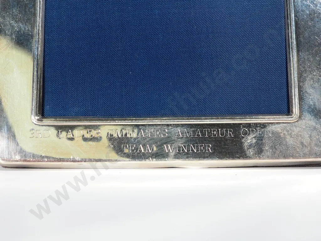 Sterling Silver Golf Themed Picture Frame Image 1++