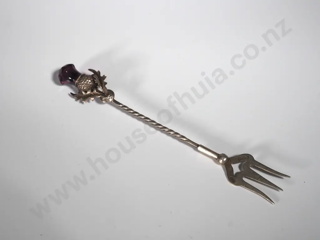 Sterling Silver Scottish Themed Pickle Trident Image 1++