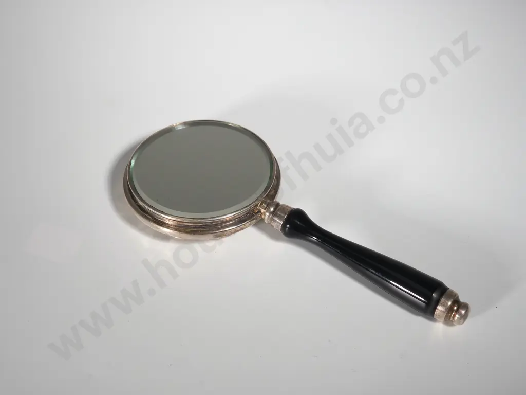 Sterling Silver Hand Mirror Image 1++