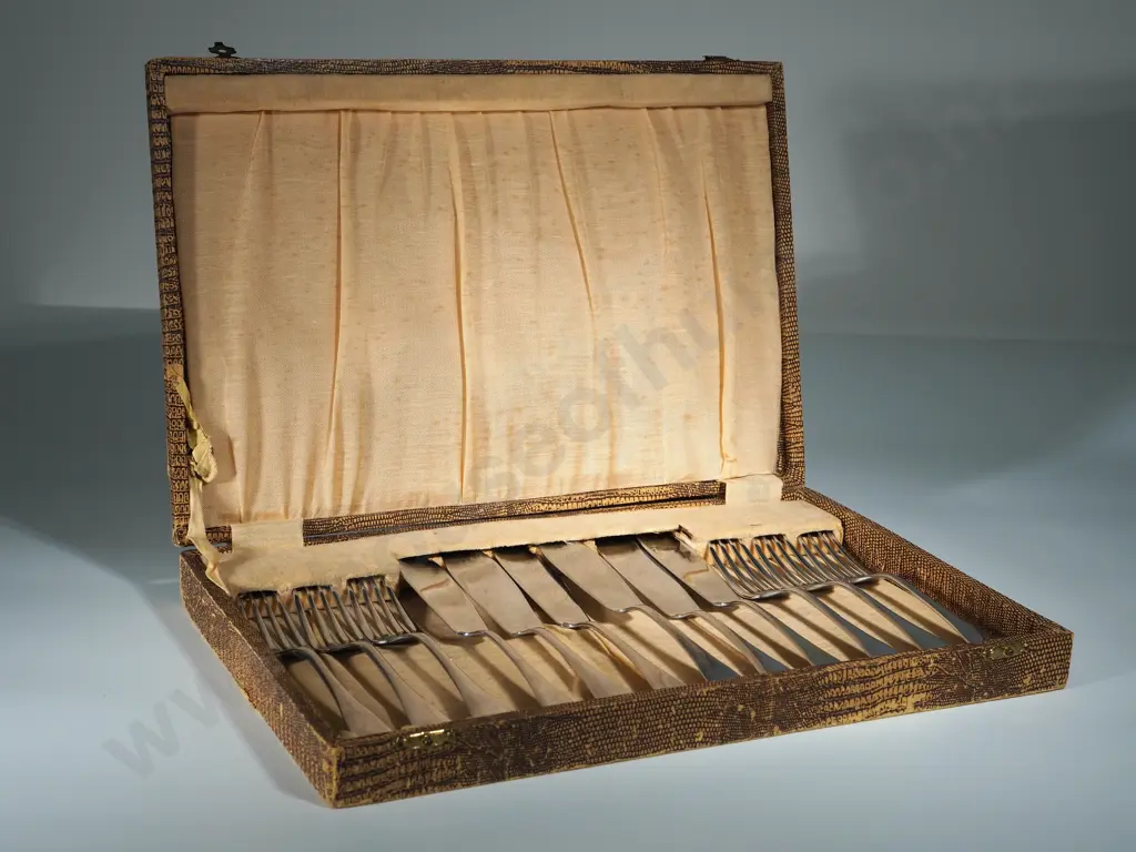 Six Boxes of Silver Plate Cutlery  Image 1++