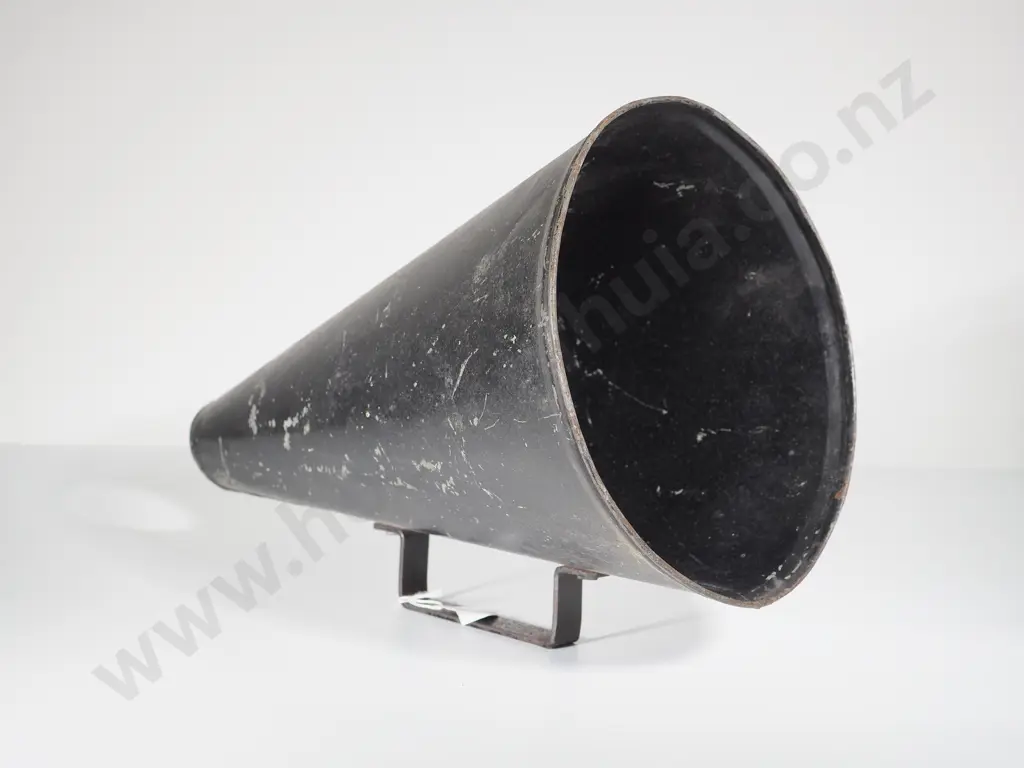 Vintage Metal Megaphone Image 1++