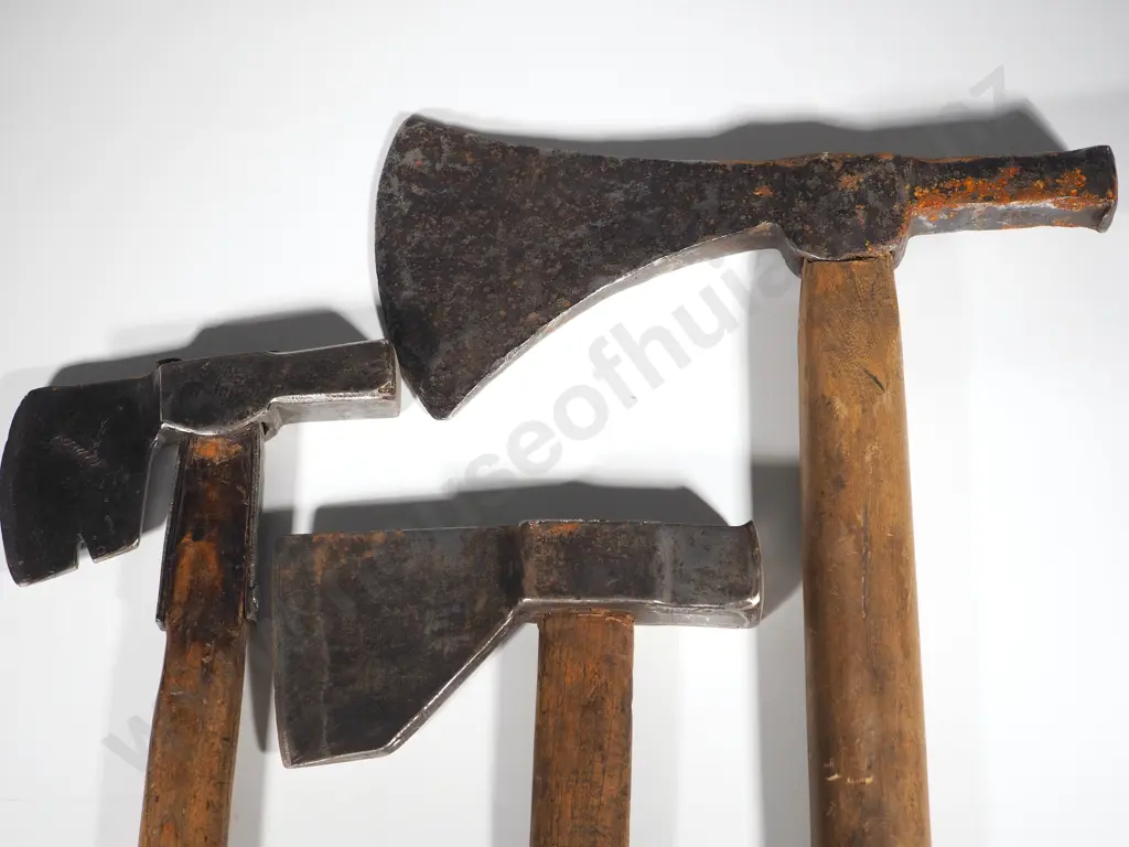 Three Antique Hatchets Image 1++