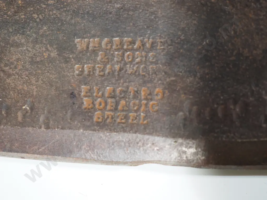 Two Antique Woodworking Axes Image 1++