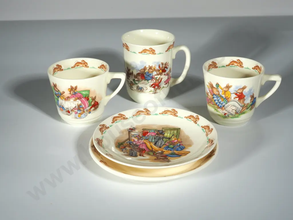 Bunnykins China: Assorted Lot Image 1++
