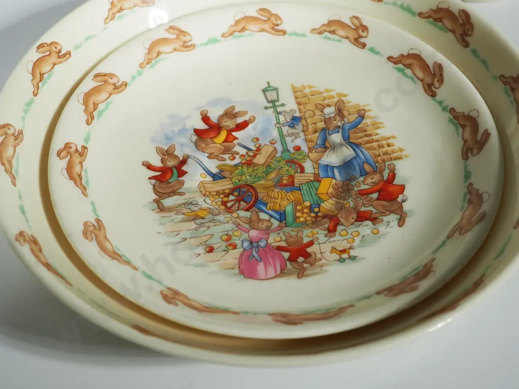 Bunnykins Mug, Dish & Bowl Image 1++