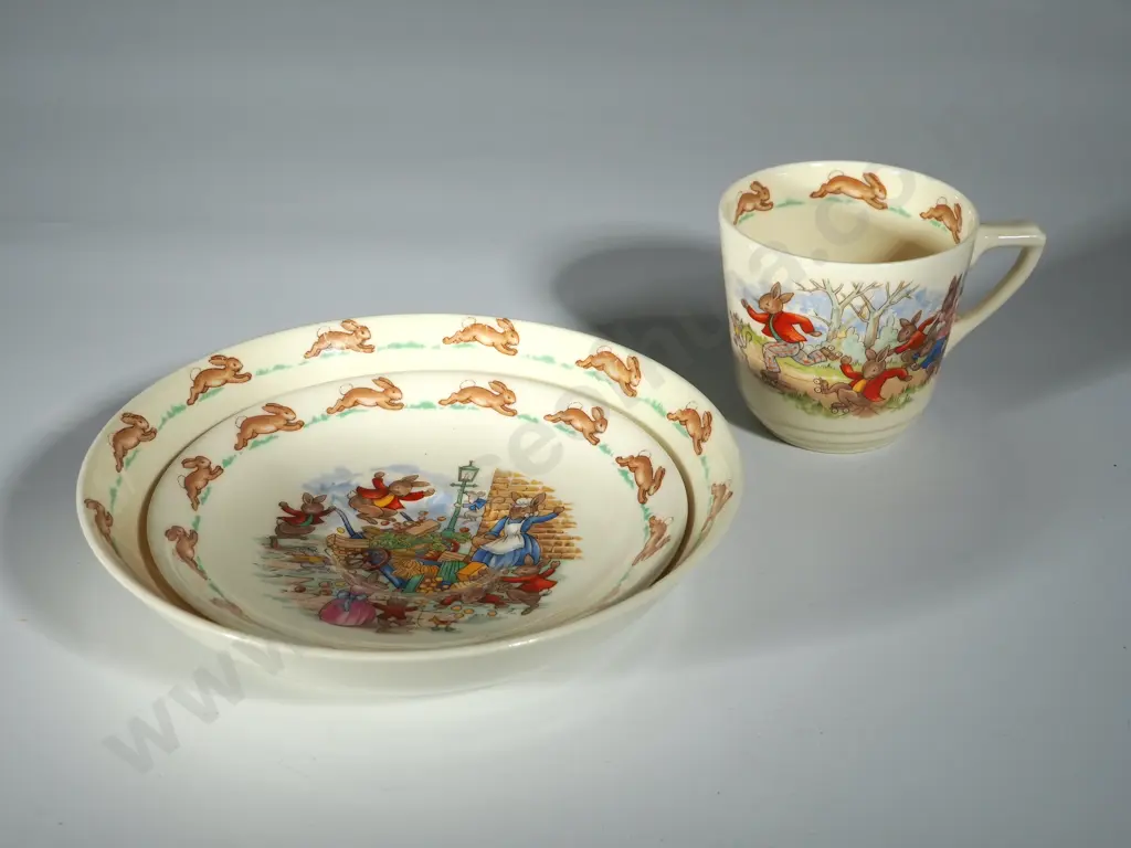 Bunnykins Mug, Dish & Bowl Image 1++