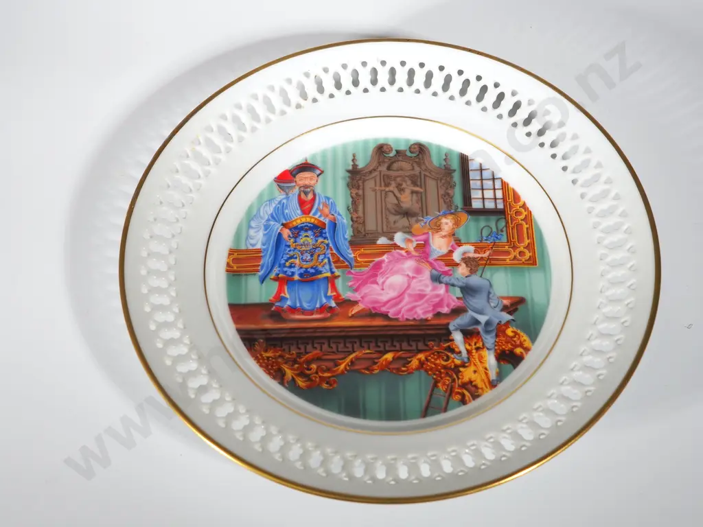Lot of Six Bing & Grondahl Collector Plates: Hans Christian Andersen Plate Collection w Hangers Image 1++