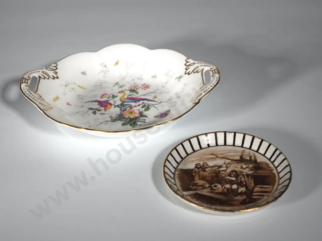 Coalport Candy Dish & Small Bairnsfather Dish Image 1++