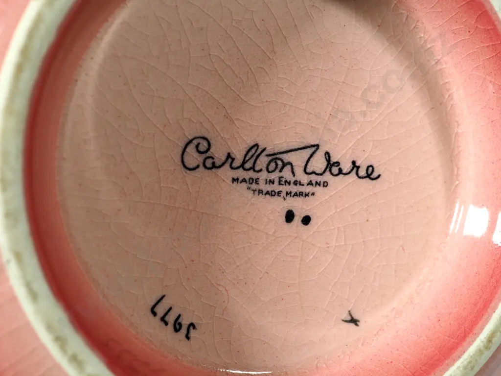 Pink Carlton Ware Vase Image 1++