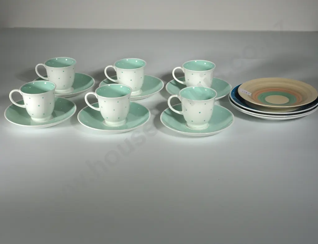 Lot of Susie Cooper Polka Dot China Image 1++