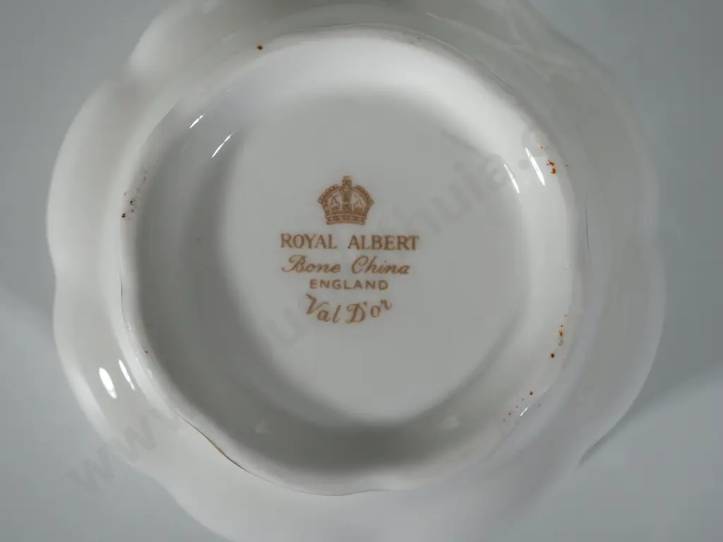 Early Morning Tea Set, Royal Albert  Bone China Tea Set - Val D'or Pattern Image 1++