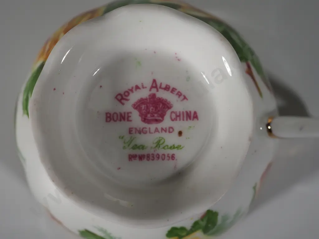 Five Royal Albert Trios -Tea Rose Image 1++